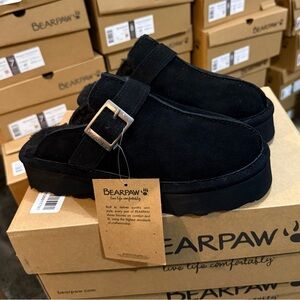 BEARPAW MOXIE PLATFORM LO BLACK